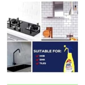 Smac Kitchen Degreaser Spray, 2x650ml