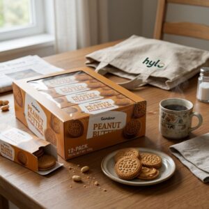 Gandour Peanut Butter Cream Cookies, 456g