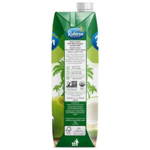 Rubicon Exotic 100% Natural Organic Coconut Water, 1L