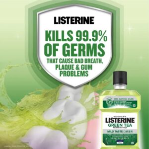 Listerine Green Tea Mouthwash, 500ml