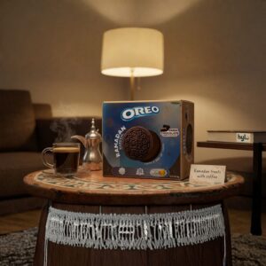 Oreo Dark Chocolate Creme Flavored Cookies Ramadan Kareem Edition 12x35.5g, 426g
