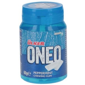 Ulker ONEO Peppermint Chewing Gum, 60g Ulker ONEO Peppermint Chewing Gum, 60g