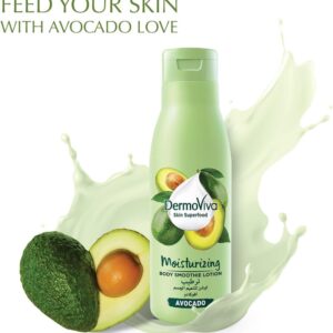 DermoViva Skin Superfood Moisturizing Body Smoothie Lotion Avocado, 400ml