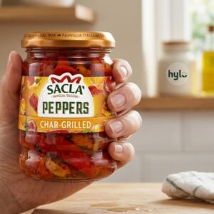 Sacla Chargrilled Peppers, 290g