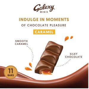 Galaxy Minis Caramel Chocolate, 154g (11 pieces)