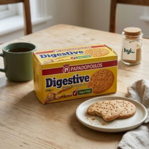 Papadopoulos Digestive Biscuits Sugar Free, 250g