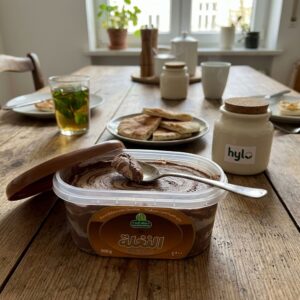 Halwani Bros Al Nakhla Finest Halawa with Chocolate, 500g