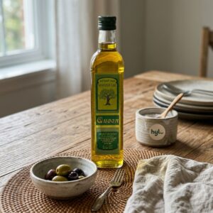 Spanish Oil Queen Refined Olive Pomace Oil Blended with Extra Virgin Olive Oil, 500ml