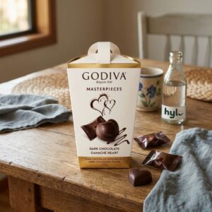 Godiva Masterpieces Dark Chocolate Ganache Heart, 117g