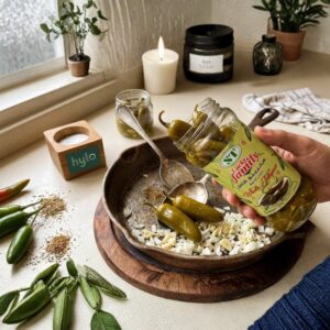 Lucky Family Pickled Whole Jalapenos, 335g