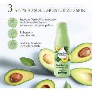 DermoViva Skin Superfood Moisturizing Body Smoothie Lotion Avocado, 400ml