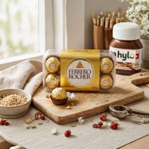 Ferrero Rocher Premium Chocolates, 8 Pieces, 200g