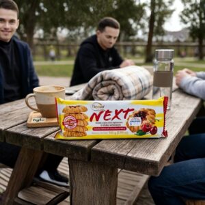 Bogutti Sweet World NEXT Crunchy Cookies with Cherry Filling, 160g