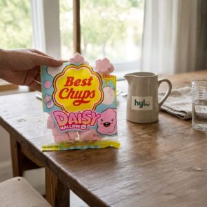 Chupa Chups Daisy Mallow Strawberry & Vanilla, 150g
