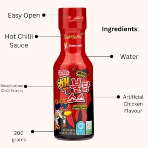 Samyang Buldak Hot Sauce 2x Spicy, 200g