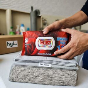 DEX Family Wet Wipes Rose in Love, 120 Pack