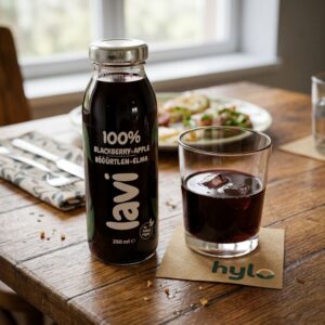 Lavi 100% Blackberry + Apple Juice, No Added Sugar, 250ml