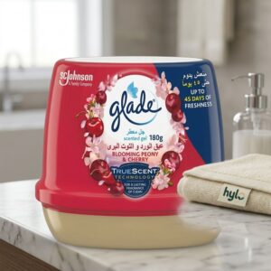 Glade Scented Gel Blooming Peony & Cherry, 180g