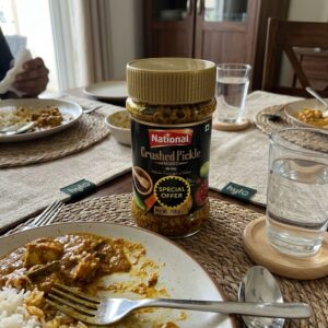National Crushed Mixed Pickle in Oil, 750g