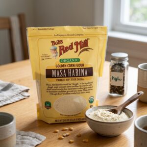 Bob's Red Mill Organic Golden Corn Flour Masa Harina, 680g