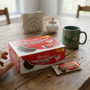 Ulker Chocosandwich Dark Vanilla Bites, 384g (12 Packs)
