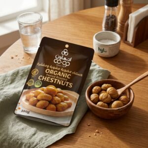 Co-op Organic Peeled Roasted Chestnuts, 100g