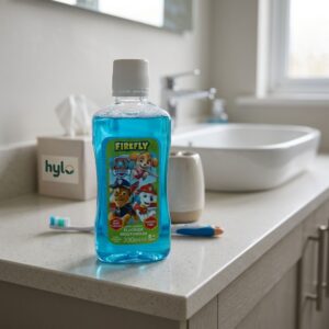 Firefly PAW Patrol Anti-Cavity Fluoride Mouthwash Soft Mint Flavour, 300ml