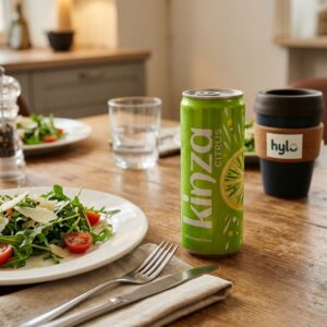 Kinza Citrus Carbonated Drink, 250ml