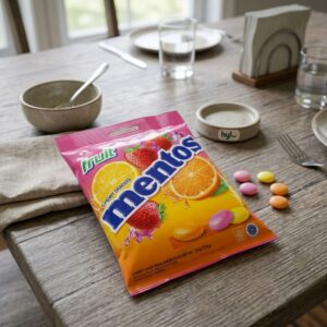 Mentos Fruit Chewy Dragees, 135g