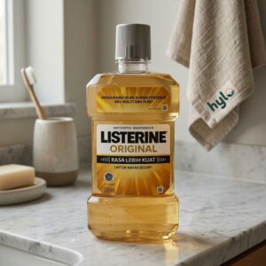 Listerine Original Antiseptic Mouthwash, 500mL