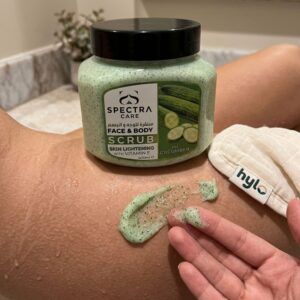 Spectra Care Face & Body Scrub Cucumber with Vitamin E, 600mL