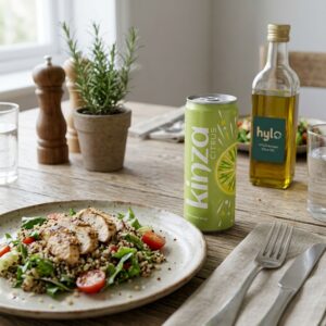 Kinza Citrus Carbonated Drink, 250ml