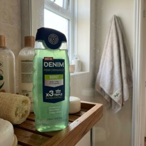 Denim Performance Boost Body & Face Wash, 250ml