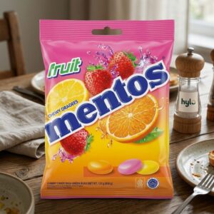 Mentos Fruit Chewy Dragees, 135g