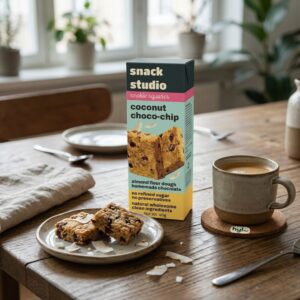 Snack Studio Cookie Squares Coconut Choco-Chip, 40g
