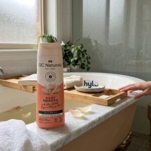 OC Naturals Silky Smooth Shampoo with Lotus Extract + Organic Moringa Oil, 400mL