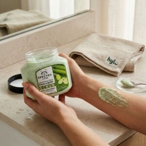 Spectra Care Face & Body Scrub Cucumber with Vitamin E, 600mL