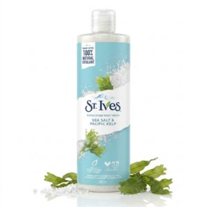 St. Ives Exfoliating Body Wash Sea Salt & Pacific Kelp, 450mL St. Ives Exfoliating Body Wash Sea Salt & Pacific Kelp, 450mL