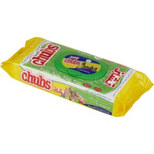 Chubs Family Wet Wipes, Shea Butter & Almond Oil, 40 Wipes
