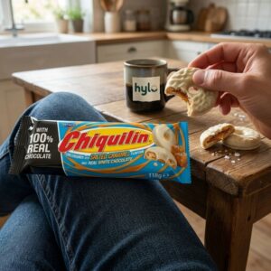 Chiquilin Chocorounds Salted Caramel with Real White Chocolate, 118g