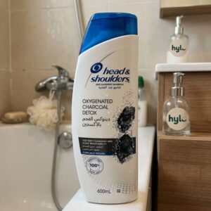 Head & Shoulders Anti-Dandruff Shampoo Oxygenated Charcoal Detox, 600mL