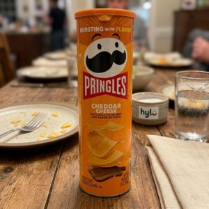 Pringles Cheddar Cheese Potato Crisps, 158g