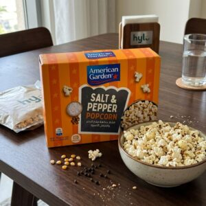 American Garden Salt & Pepper Popcorn, 3x91g (273g)