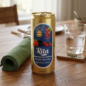 Rita Musk Berries Sparkling Drink, 240mL