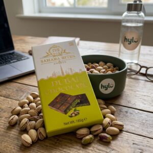 Sahara Bites Dubai Chocolate, Pistachio, 185g