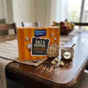 American Garden Salt & Pepper Popcorn, 3x91g (273g)