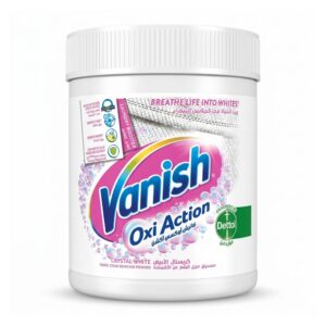 Vanish Oxi Action Crystal White Fabric Stain Remover Powder, 450g Vanish Oxi Action Crystal White Fabric Stain Remover Powder, 450g
