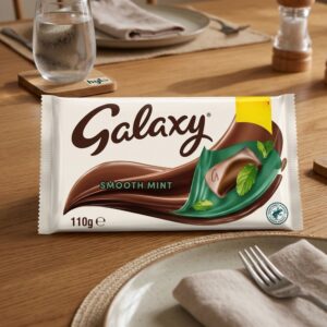 Galaxy Smooth Mint Chocolate, 110g