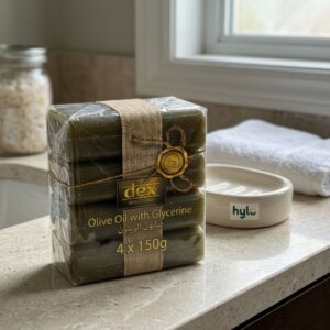 Dex Beauty Soap Olive Oil with Glycerine, 4 x 150g
