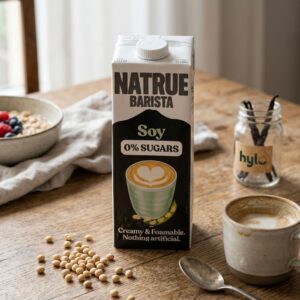 Natrue Barista Soy Milk, 1L (0% Sugars)